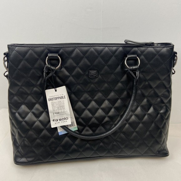 Solo New York Classic 15.6” Laptop Tote Bag NWT - Picture 7 of 11